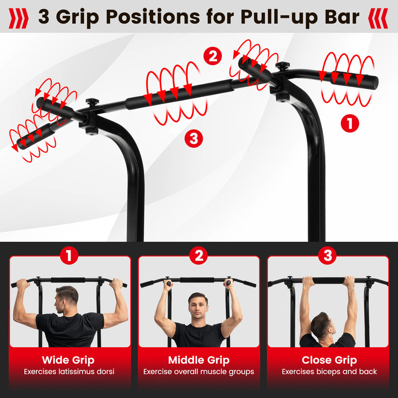 *Power Tower Pull Up Bar Stand with Adjustable Heights and Bench