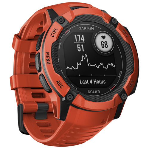 *Garmin - Instinct 2X Solar 53mm GPS Golf Watch with Heart Rate Monitor