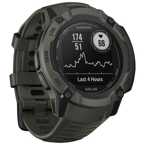 *Garmin - Instinct 2X Solar 53mm GPS Golf Watch with Heart Rate Monitor