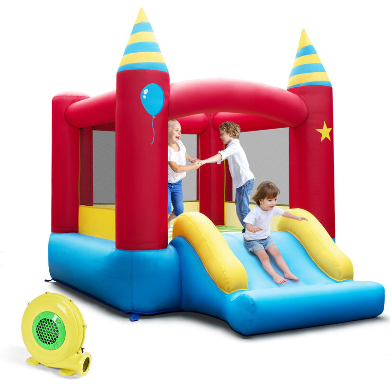 *Inflatable Kids Bounce Castle with 480W Blower