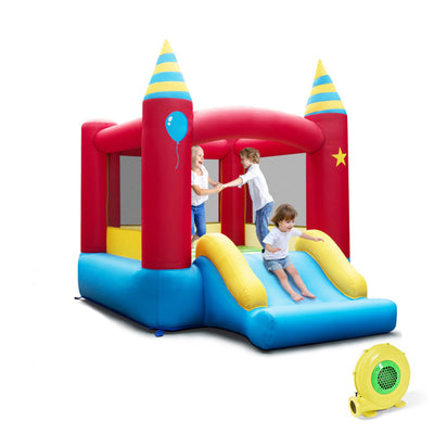 *Inflatable Kids Bounce Castle with 480W Blower
