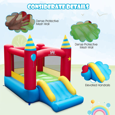 *Inflatable Kids Bounce Castle with 480W Blower