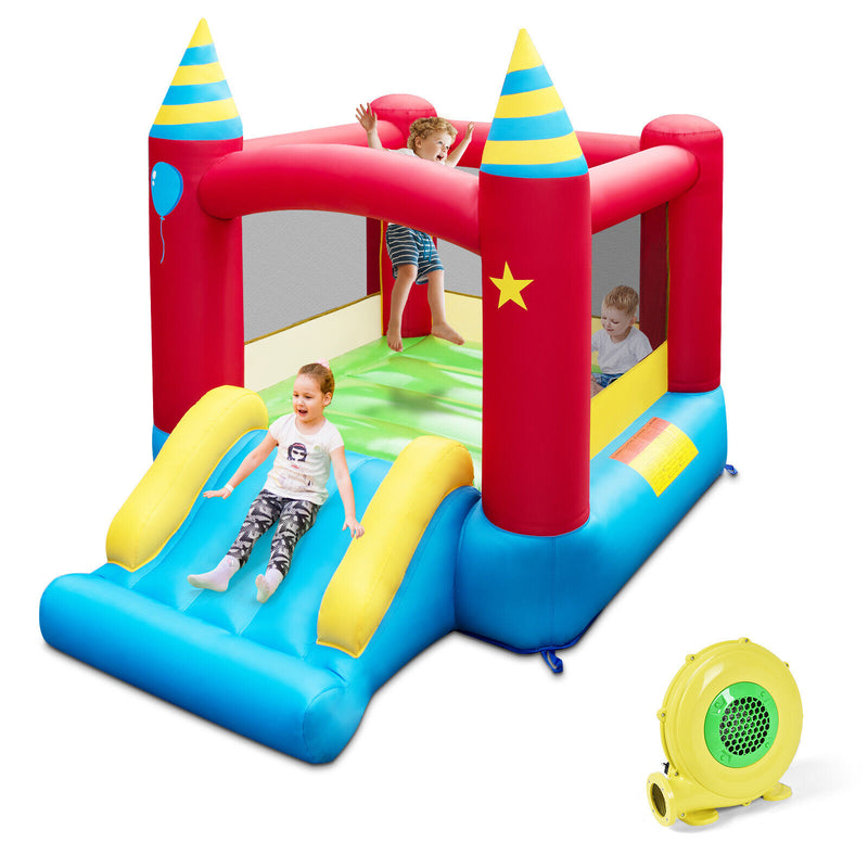 *Inflatable Kids Bounce Castle with 480W Blower