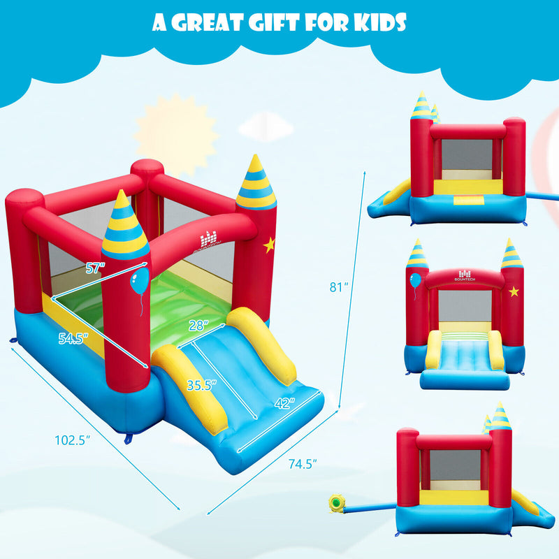 *Inflatable Kids Bounce Castle with 480W Blower