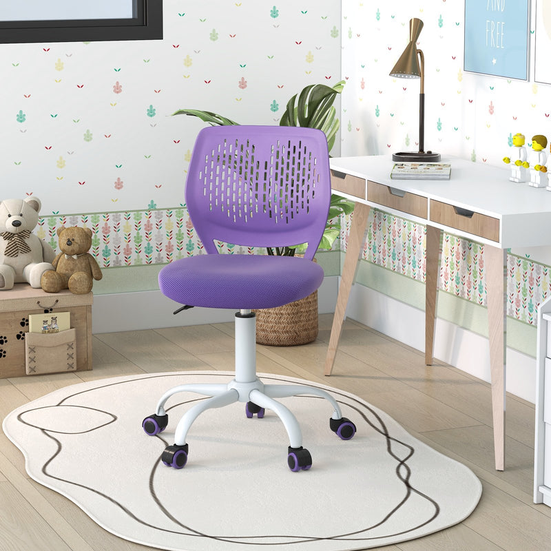 *Ergonomic Children Study Chair with Adjustable Height - Purple