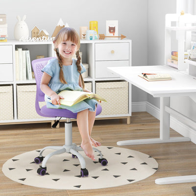 *Ergonomic Children Study Chair with Adjustable Height - Purple