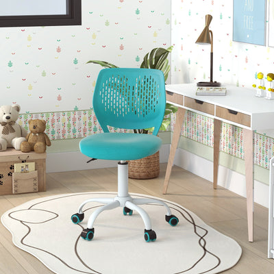 *Ergonomic Children Study Chair with Adjustable Height - Turquoise