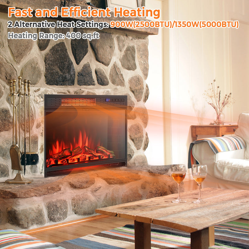 *25 Inch Recessed Electric Heater