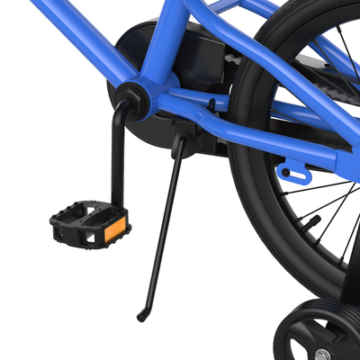 18 Feet Kids Bike with Removable Training Wheels-Blue