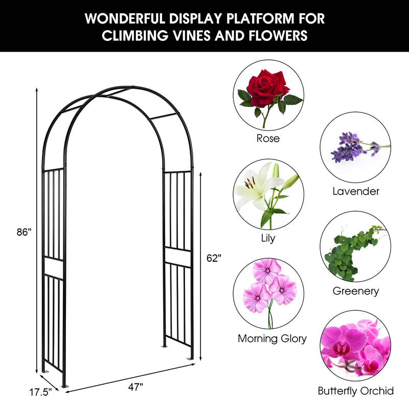 *7.2 Feet Garden Decoration Climbing Plants Arch
