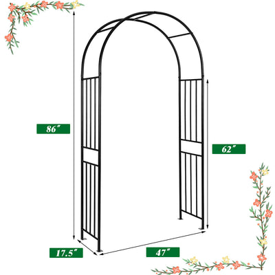 *7.2 Feet Garden Decoration Climbing Plants Arch