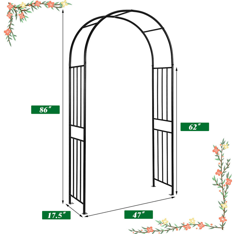 *7.2 Feet Garden Decoration Climbing Plants Arch