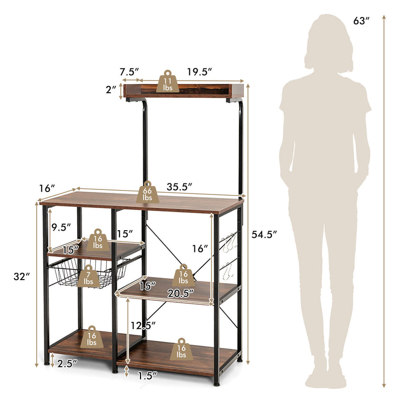 4-tier Kitchen Baker&