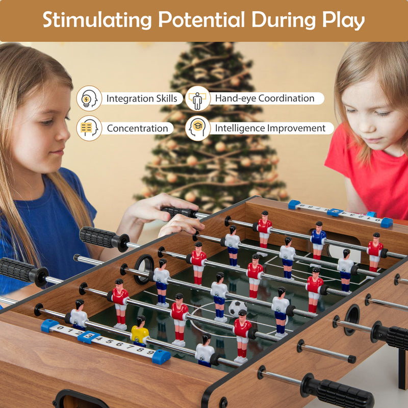 *27 Inch Foosball Table Mini Tabletop Soccer Game