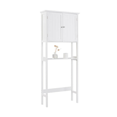 Over The Toilet Bathroom Storage Space Saver with Shelf