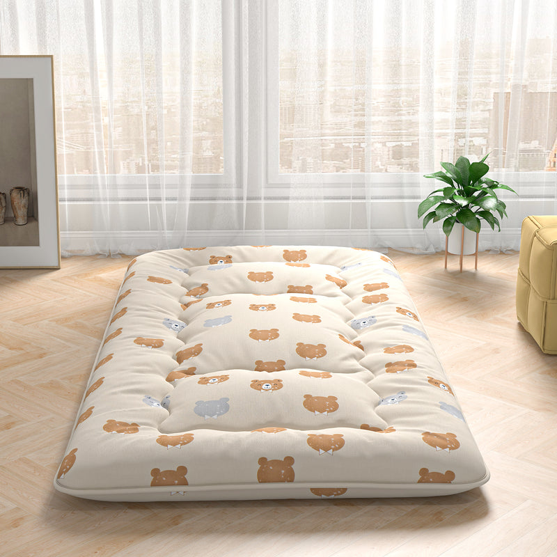 *Futon Mattress with Washable Cover and Carry Bag - Multicolor - Twin Size