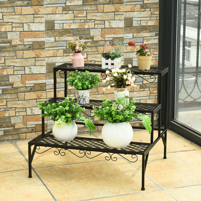 *3 Tiers Metal Decorative Plant Stand