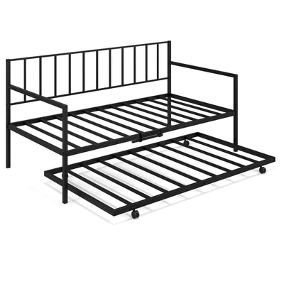 Twin Size Daybed and Trundle Frame Set Trundle Bedframe