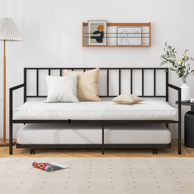 Twin Size Daybed and Trundle Frame Set Trundle Bedframe