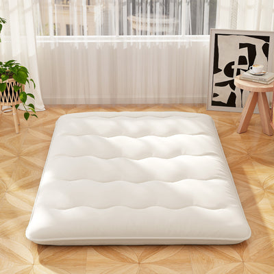 *Futon Mattress with Washable Cover and Carry Bag - Beige - Full Size