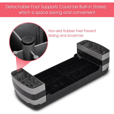 backordered - *32 Inch Adjustable Fitness Aerobic Step with Riser