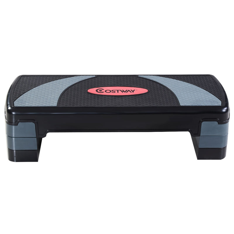 backordered - *32 Inch Adjustable Fitness Aerobic Step with Riser