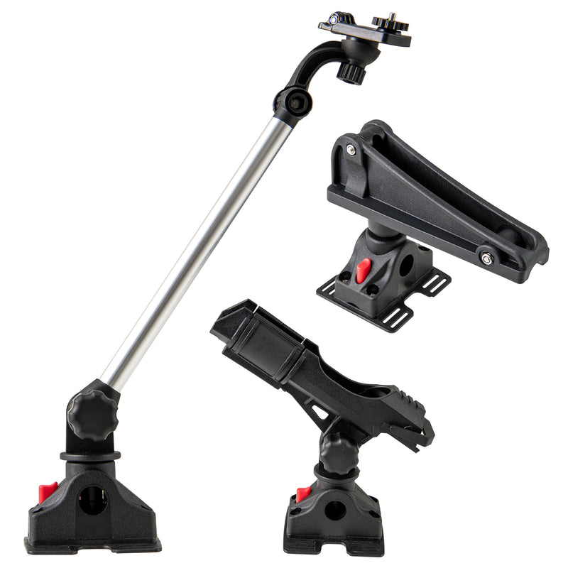 *360° Rotatable Fishing Boat Kayak Accessory Set of 3