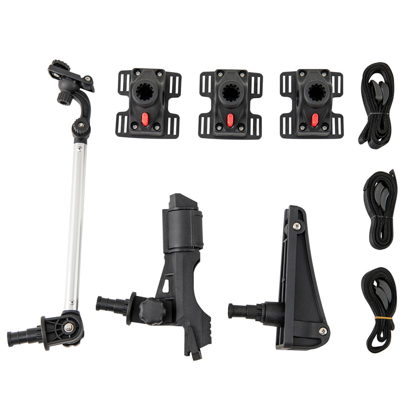 *360° Rotatable Fishing Boat Kayak Accessory Set of 3