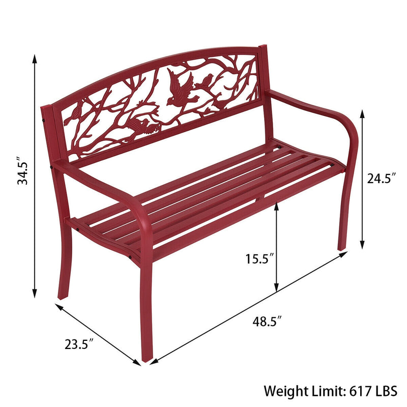 *Patio Garden Bench Park Yard Outdoor Furniture