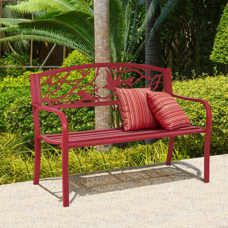 *Patio Garden Bench Park Yard Outdoor Furniture