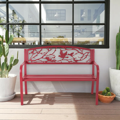 *Patio Garden Bench Park Yard Outdoor Furniture