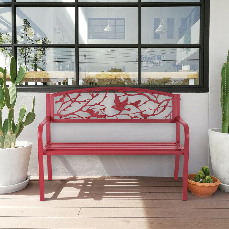 *Patio Garden Bench Park Yard Outdoor Furniture