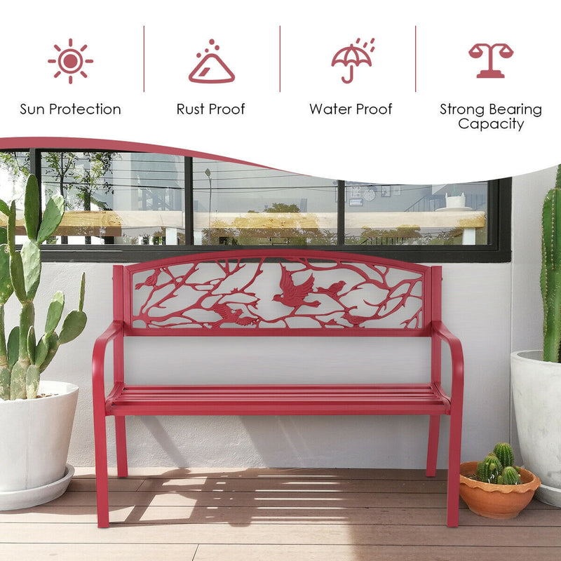 *Patio Garden Bench Park Yard Outdoor Furniture