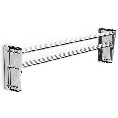 Stainless Wall Mounted Expandable Clothes Drying Towel Rack