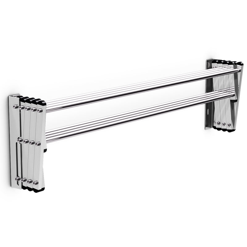 Stainless Wall Mounted Expandable Clothes Drying Towel Rack