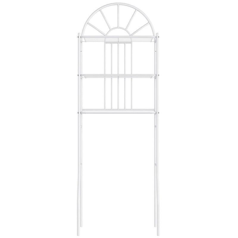 3-Tier Bathroom Rack Over-the-Toilet Storage Rack with 3 Shelves