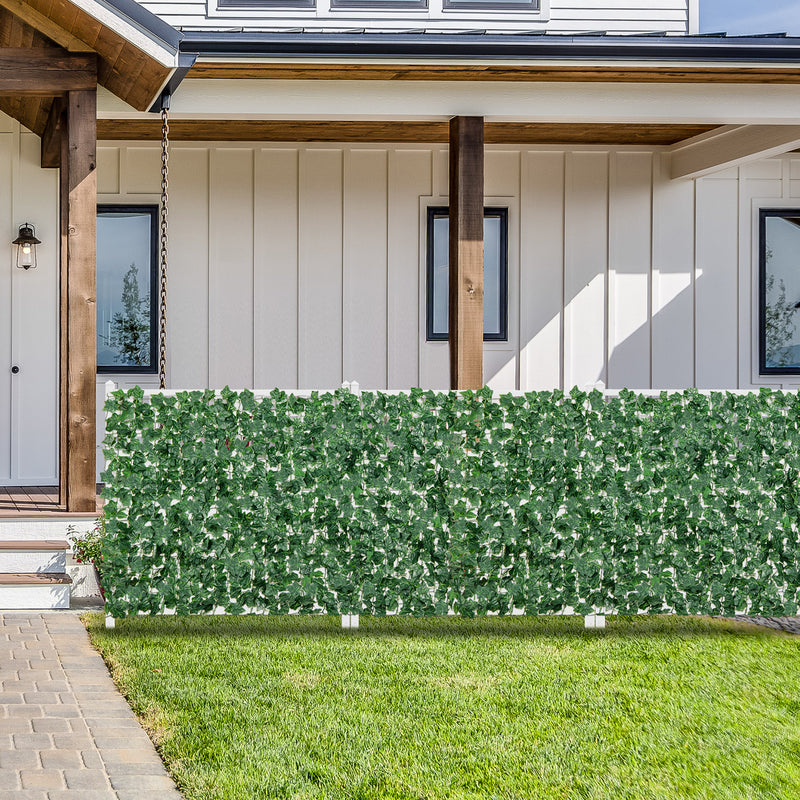 120 x 40  Inch Artificial Ivy Privacy Fence