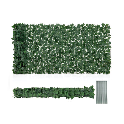 120 x 40  Inch Artificial Ivy Privacy Fence