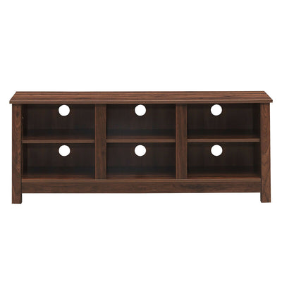 60 Inch  Entertainment TV Stand Cabinet-Brown