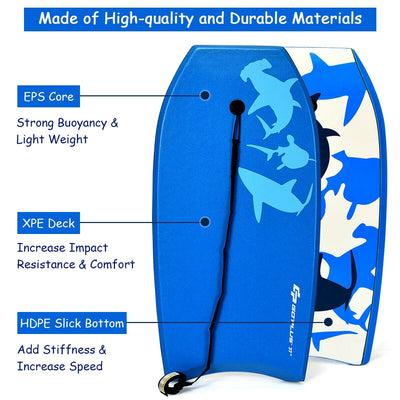 *Super Bodyboard Surfing with EPS Core Boarding - M
