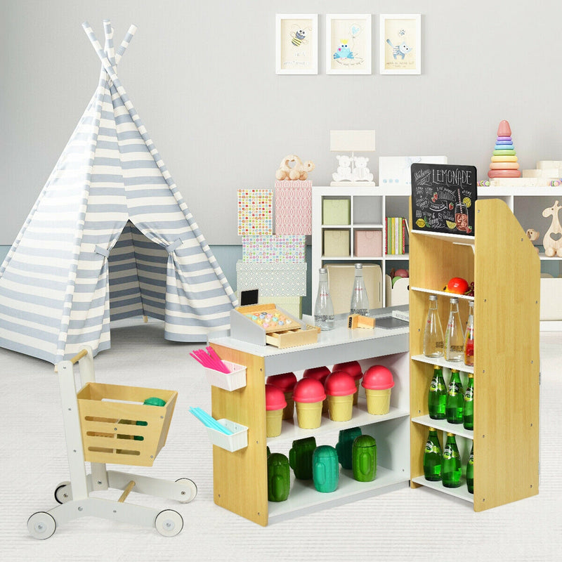 Grocery shopping playset deals