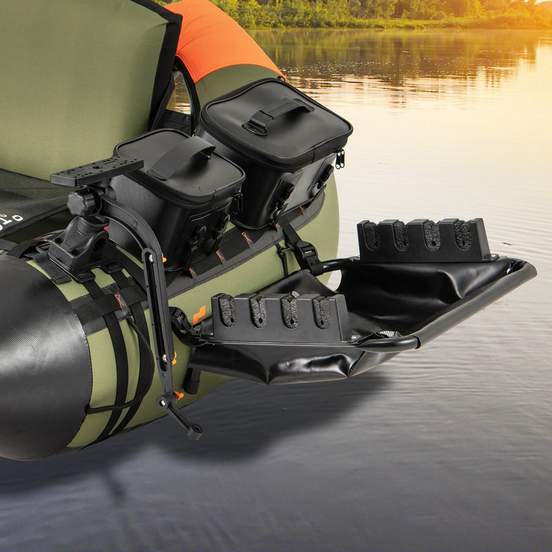 *360° Rotatable Fishing Boat Accessory Set of 2 with Mount Bracket