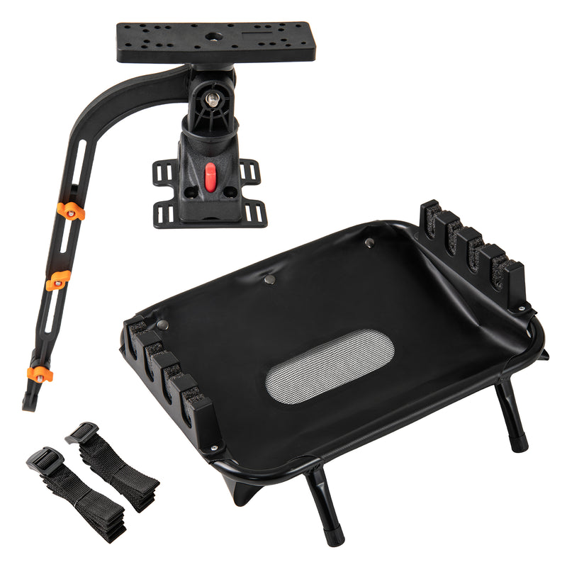*360° Rotatable Fishing Boat Accessory Set of 2 with Mount Bracket