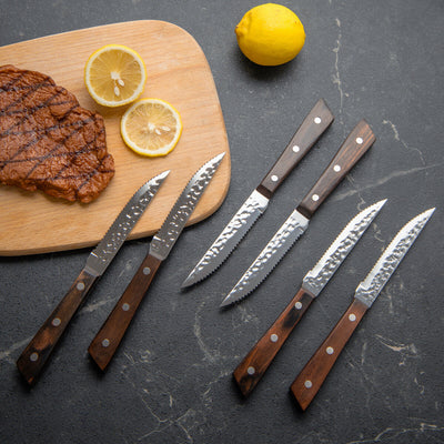 15 Piece Stainless Steel Knife Block Set with Ergonomic Handle