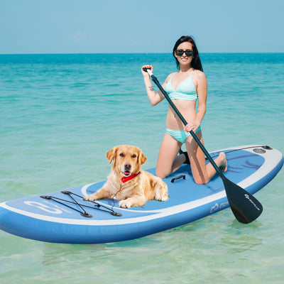 *Inflatable Stand Up Paddle Board with Premium SUP Accessories - L