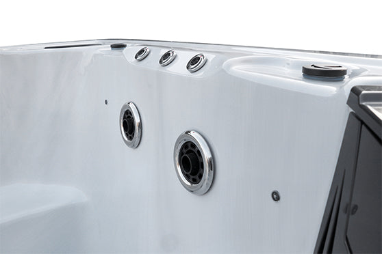 Summer Sale! Bellagio - Atlantic 11 Swim Spa With Water Purification System & Hydro Massage Jets - 4 Person