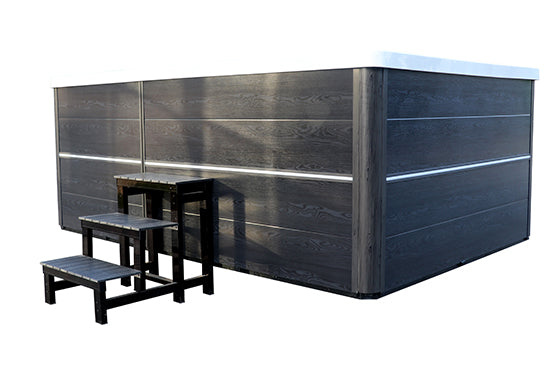 Summer Sale! Bellagio - Atlantic 11 Swim Spa With Water Purification System & Hydro Massage Jets - 4 Person