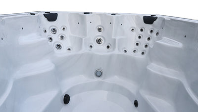 Summer Sale! Bellagio - Atlantic 12ft Swim Spa With Water Purification System & Hydro Massage Jets - 4 Person
