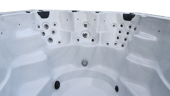 Summer Sale! Bellagio - Atlantic 12ft Swim Spa With Water Purification System & Hydro Massage Jets - 4 Person
