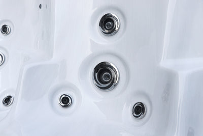 Summer Sale! Bellagio - Atlantic 12ft Swim Spa With Water Purification System & Hydro Massage Jets - 4 Person